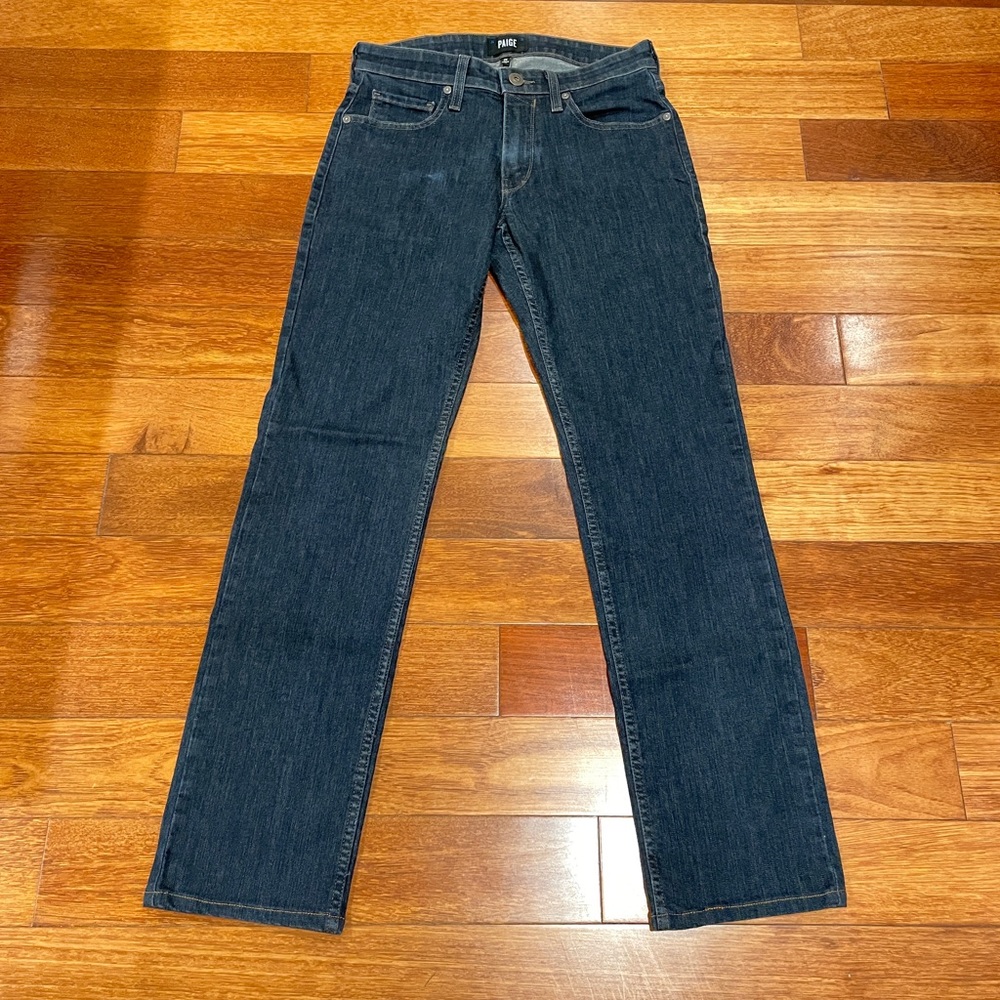 Paige Men's Normandie Straight Leg Jeans